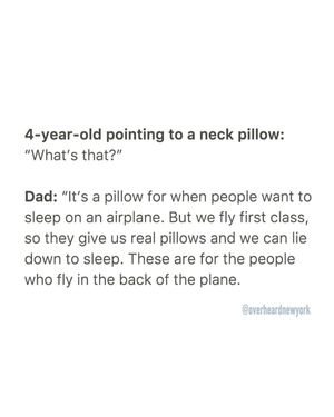 Image post by @overheardnewyork on Instagram