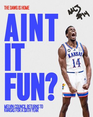 Image post by @kansansports on Instagram