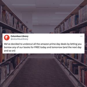 Image post by @columbuslibrary on Instagram