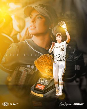 Image post by @MizzouSoftball on Twitter