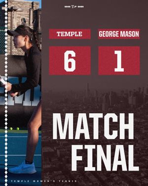 Image post by @templewtennis on Instagram