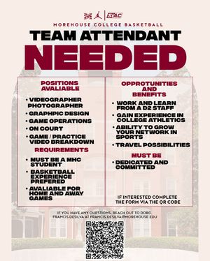 Image post by @morehousebasketball on Instagram