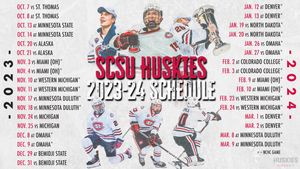 Image post by @SCSUHuskies_MH on Twitter