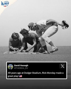 Image post by @am570lasports on Instagram