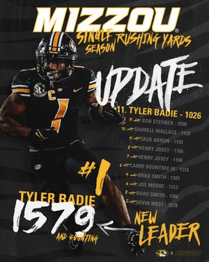 Image post by @MizzouFootball on Twitter