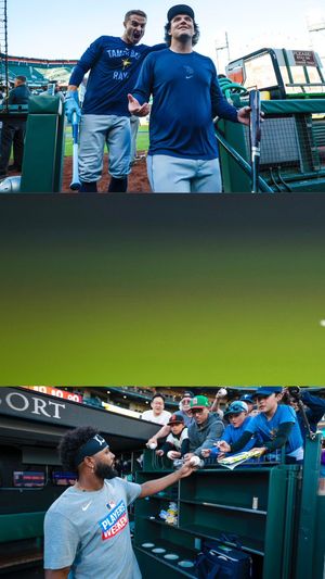 Image post by @RaysBaseball on Twitter