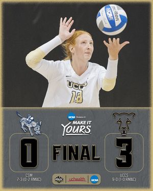 Image post by @uccsvolleyball on Instagram