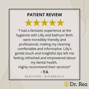 Image post by @drrezdental on Facebook