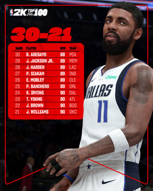 Image post by @nba2k on Instagram