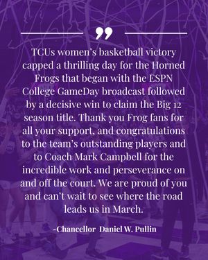 Image post by @texaschristianuniversity on Instagram