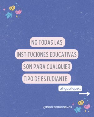 Image post by @hackseducativos on Instagram