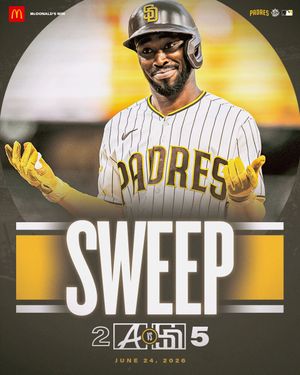 Image post by @padres on Instagram