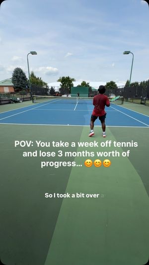 Video post by @edgeriplaystennis on Instagram