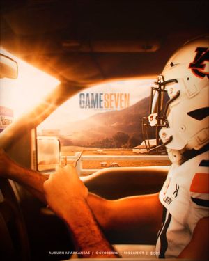 Image post by @AuburnFootball on Twitter/X