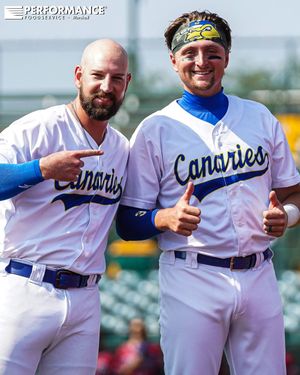 Image post by @canaries_baseball on Instagram