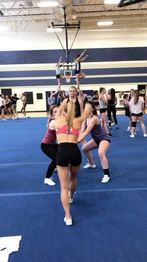 Video post by @corner_canyon_cheer on Instagram
