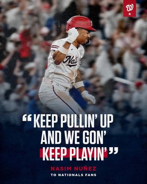 Image post by @nationals on Instagram