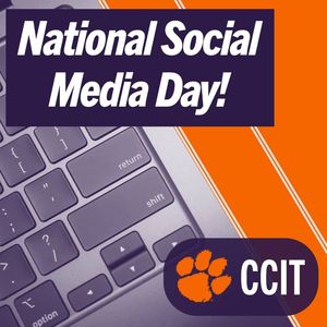 Image post by @clemsonIT on Facebook