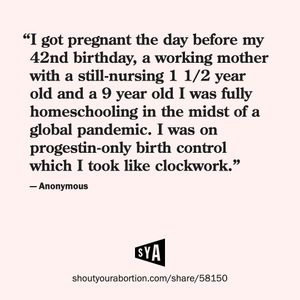 Image post by @shoutyourabortion on Instagram