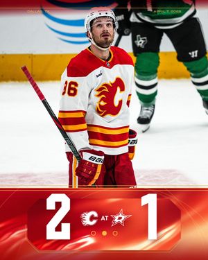Image post by @NHLFlames on Twitter