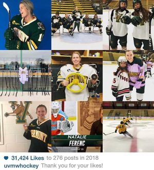 Image post by @uvmwhockey on Instagram