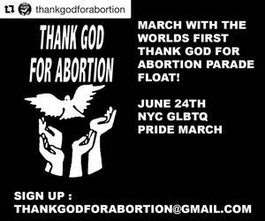 Image post by @shoutyourabortion on Instagram
