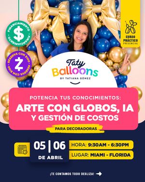 Image post by @tatyballoons on Instagram