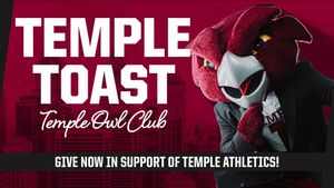 Image post by @TempleMGolf on Facebook