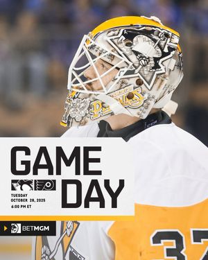 Image post by @penguins on Twitter