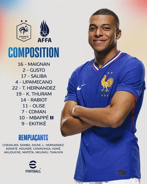 Image post by @equipedefrance on Instagram