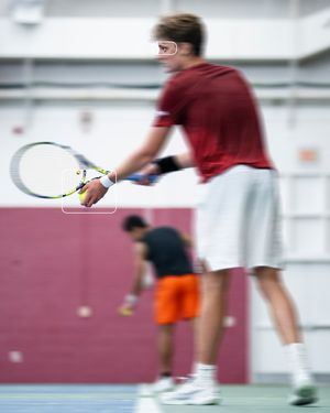 Image post by @harvardmenstennis on Instagram