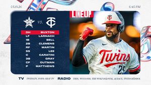 Image post by @Twins on Twitter