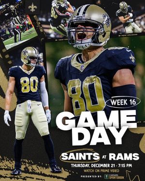 Image post by @saints on Instagram