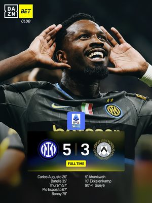 Image post by @dazn_it on Instagram