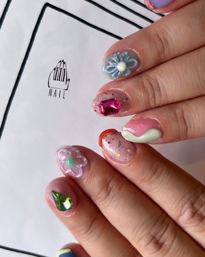 Image post by @111nail_omotesando on Instagram