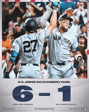 Image post by @Yankees on Twitter