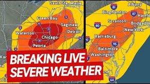 Video post by @accuweather on YouTube