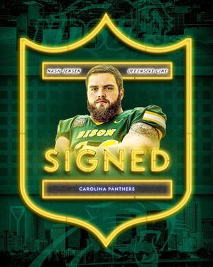 Image post by @ndsufootball on Instagram