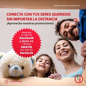 Image post by @cjexpress.paqueteria on Facebook
