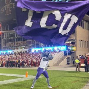 Image post by @tcu.superfrog on Instagram