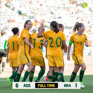 Image post by @TheMatildas on Twitter