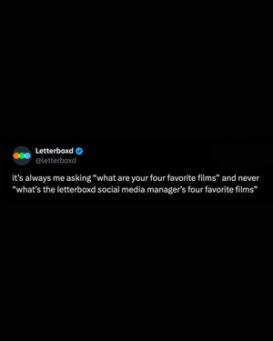 Video post by @letterboxd on TikTok