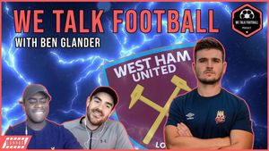 Image post by @wetalkfootballpodcast on Facebook