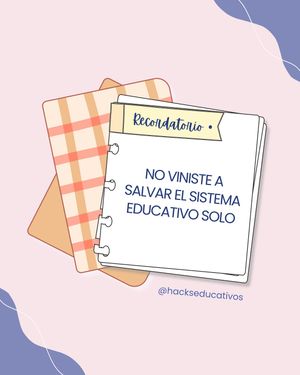 Image post by @hackseducativos on Instagram