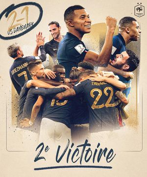 Image post by @equipedefrance on Instagram