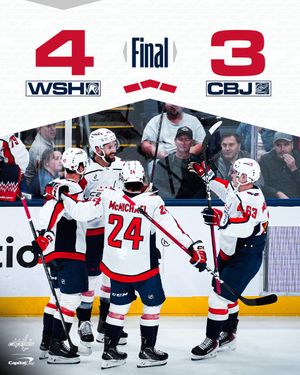 Image post by @Capitals on Twitter