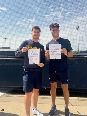 Image post by @umichbaseball on Instagram