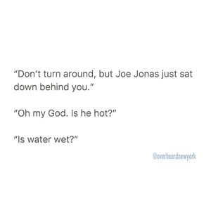 Image post by @overheardnewyork on Instagram