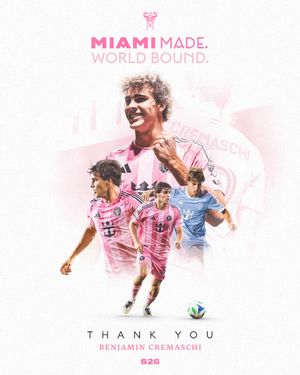 Image post by @InterMiamiCF on Twitter