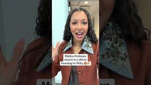 Video post by @Malika Andrews - ESPN on YouTube